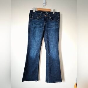 🛍American Eagle Outfitters Dark Blue Flare Jeans